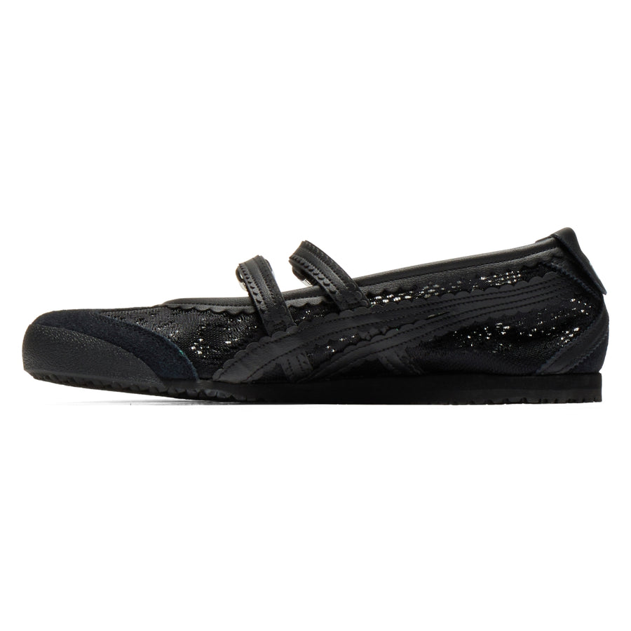 Onitsuka Tiger Mexico 66 TGRS Black — Unisex Leather Sneakers