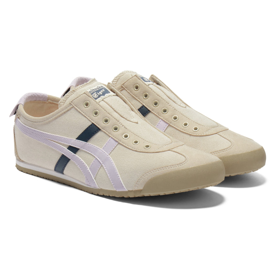 Onitsuka Tiger Mexico 66 Slip-On Birch/Faded Ash Rock — Unisex Slip-On Sneakers