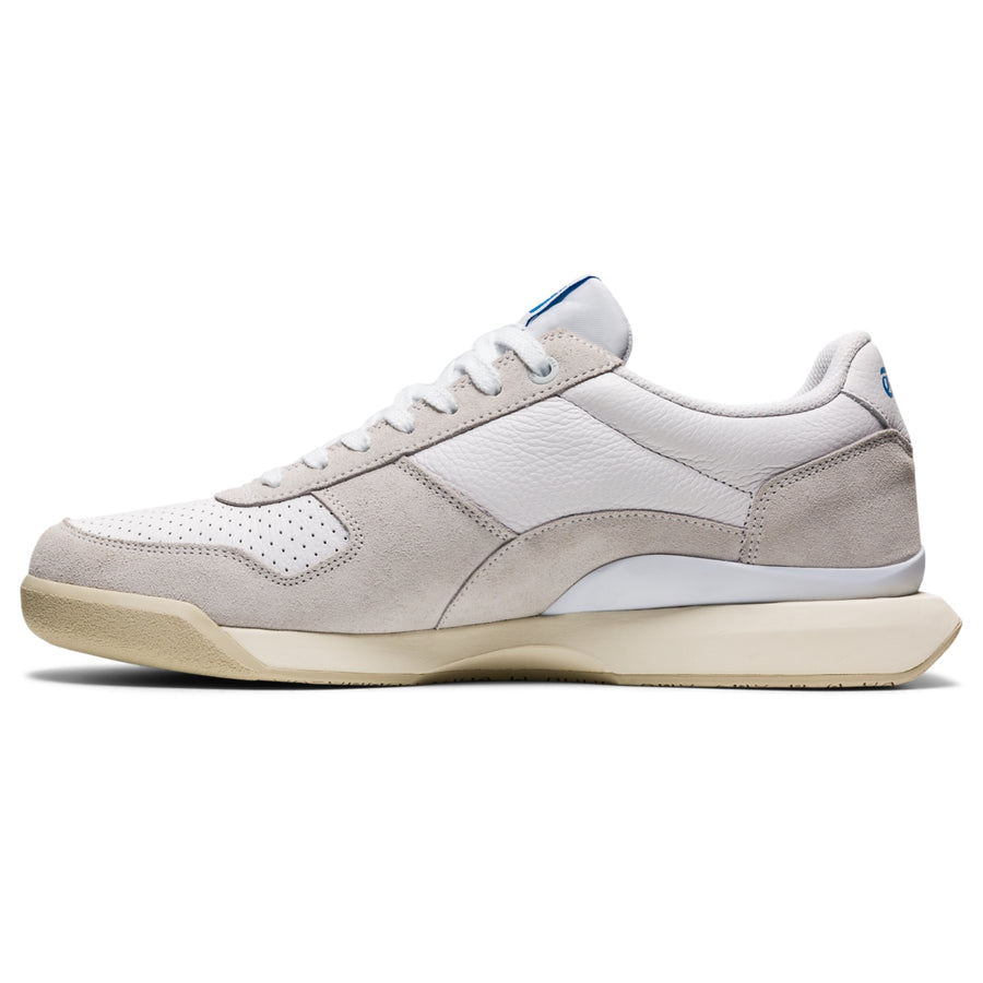 Onitsuka Tiger Ultimate 81 EX White/Directoire Blue — Unisex Retro Sneakers
