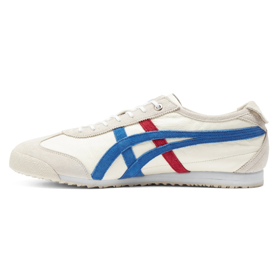 Onitsuka Tiger Mexico 66 SD VIN White/Directoire Blue — Unisex Deluxe Leather Sneakers