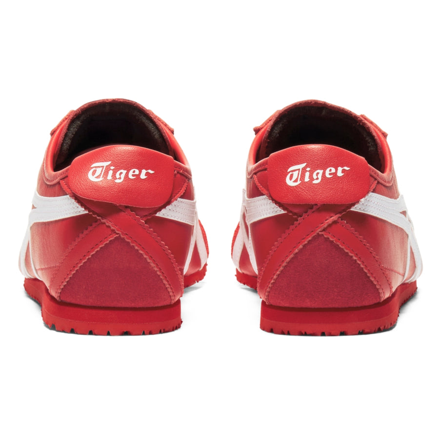 Onitsuka Tiger Mexico 66 Classic Red/White — Unisex Leather Sneakers