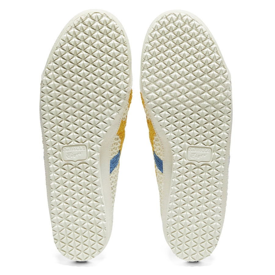 Onitsuka Tiger Mexico 66 Sabot Cream/Mustard — Unisex Slip-On Mule Sneakers
