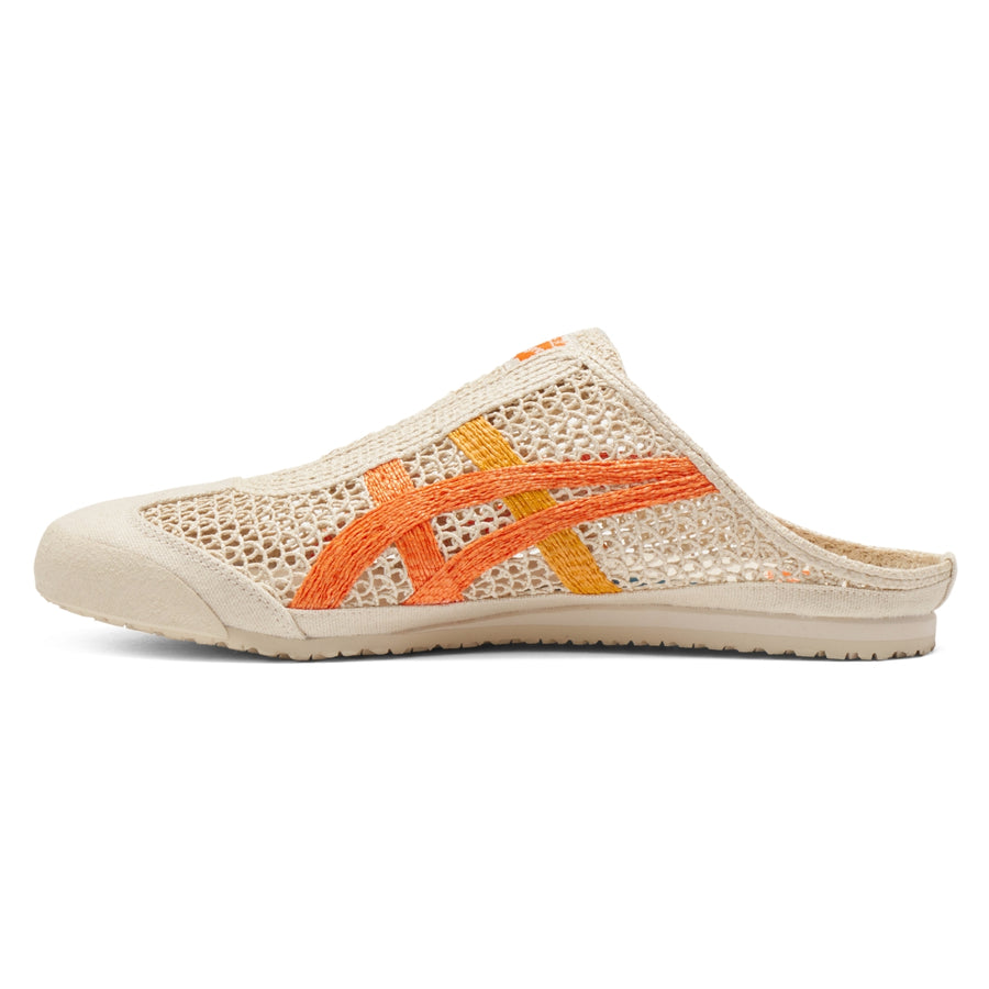 Onitsuka Tiger Mexico 66 Sabot Oatmeal/Habanero — Unisex Slip-On Mule Sneakers
