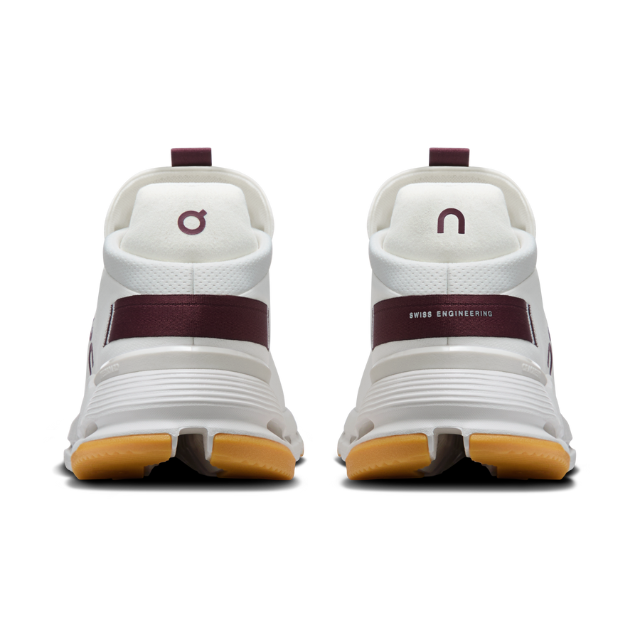 On Cloudnova 2 Men's Ivory/Maroon — Lifestyle Sneakers
