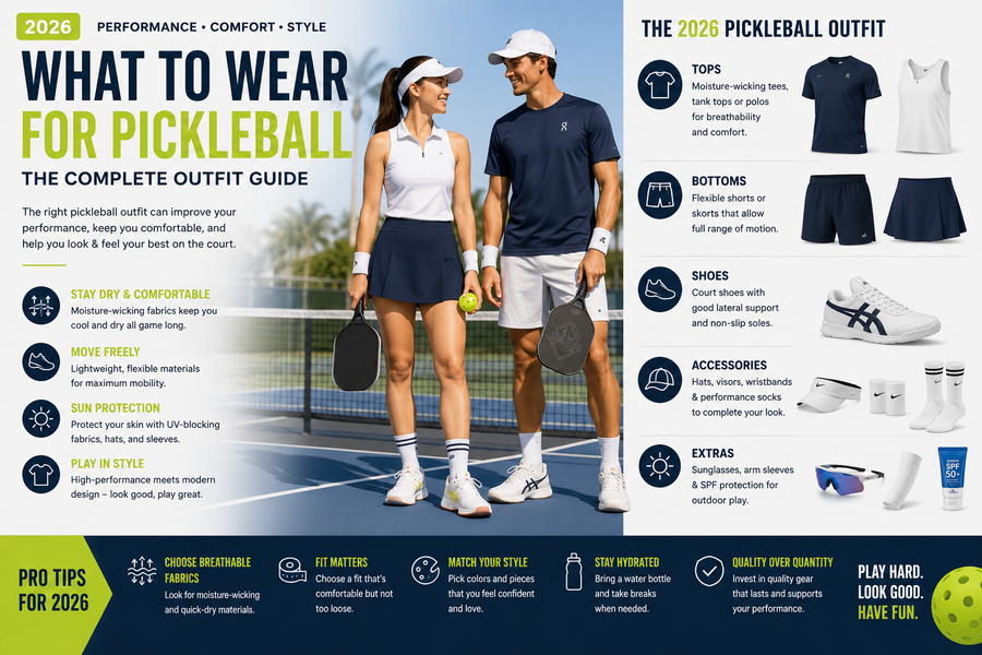 What to Wear for Pickleball in 2026: The Complete Outfit Guide