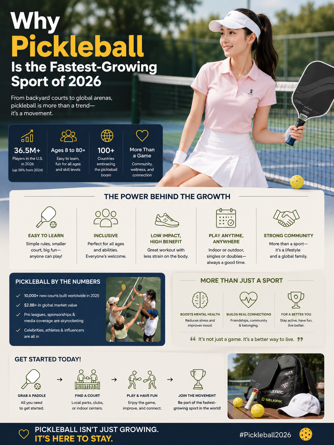 Why Pickleball Is the Fastest-Growing Sport of 2026