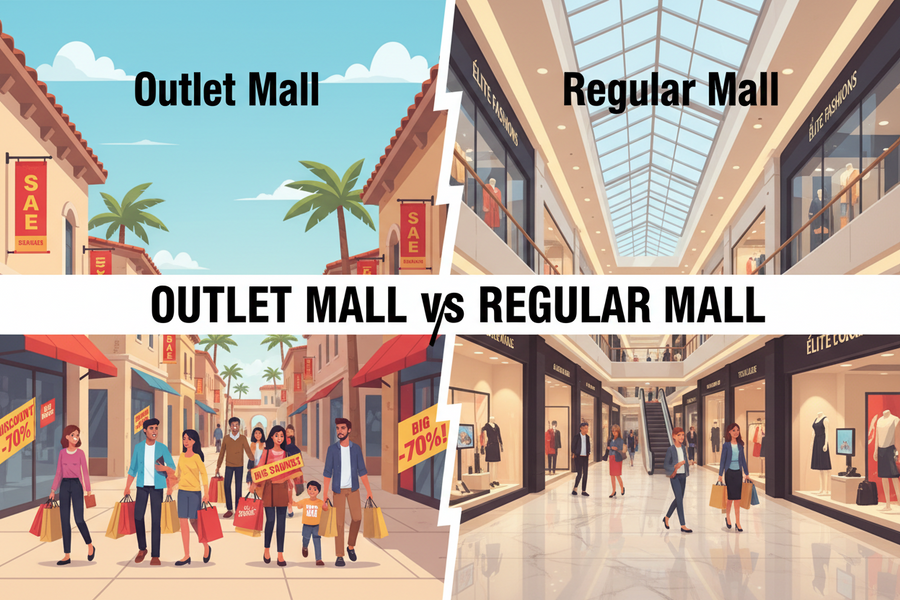 Outlet Malls vs Regular Malls: What's the Difference?