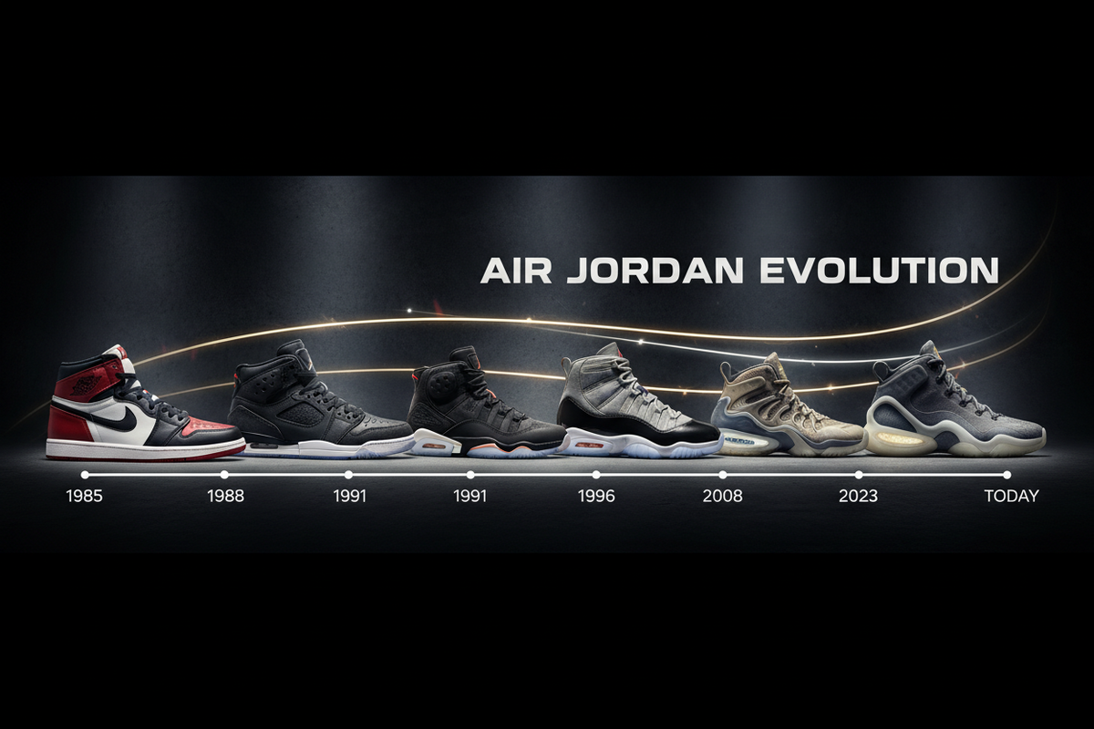 The Complete Air Jordan Model Timeline: 1 to Today