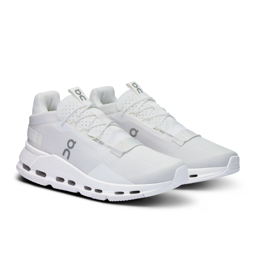 On Cloudnova 2 Men's All White — Lifestyle Sneakers