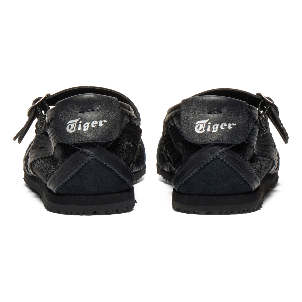 Onitsuka Tiger Mexico 66 TGRS Black — Unisex Leather Sneakers