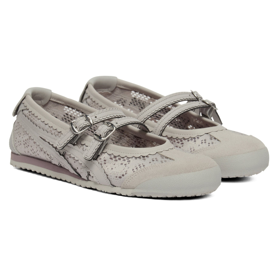 Onitsuka Tiger Mexico 66 TGRS Oyster Grey — Unisex Leather Sneakers