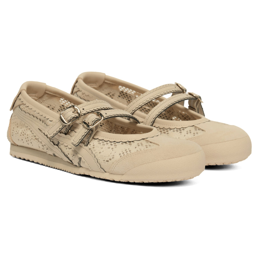 Onitsuka Tiger Mexico 66 TGRS Beige — Unisex Leather Sneakers