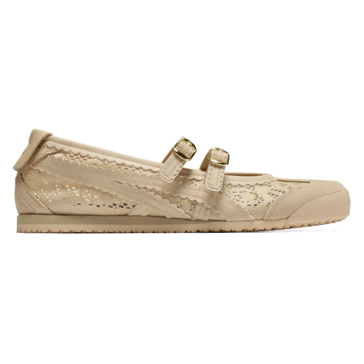 Onitsuka Tiger Mexico 66 TGRS Beige — Unisex Leather Sneakers
