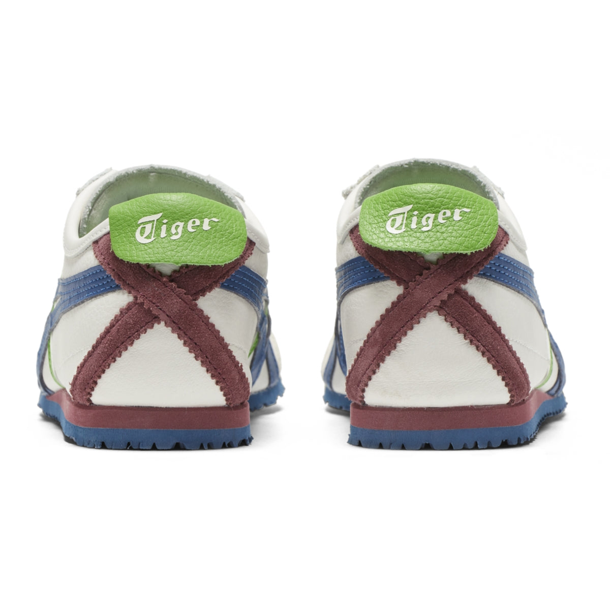 Onitsuka Tiger Mexico 66 Cream/Mako Blue — Unisex Leather Sneakers