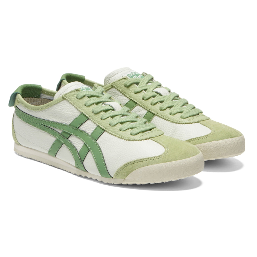 Onitsuka Tiger Mexico 66 Airy Green/Verdigris Green — Unisex Leather Sneakers