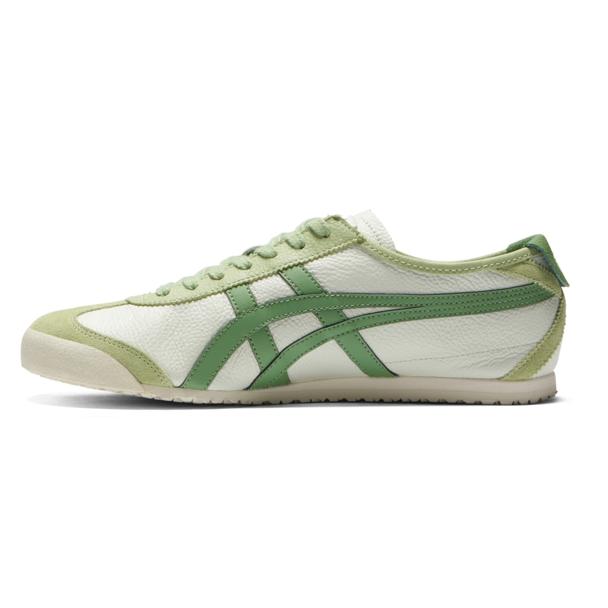 Onitsuka Tiger Mexico 66 Airy Green/Verdigris Green — Unisex Leather Sneakers