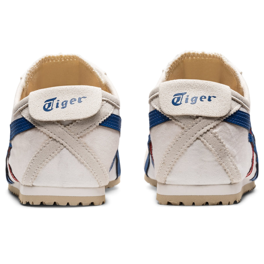 Onitsuka Tiger Mexico 66 Slip-On White/Tricolor — Unisex Slip-On Sneakers