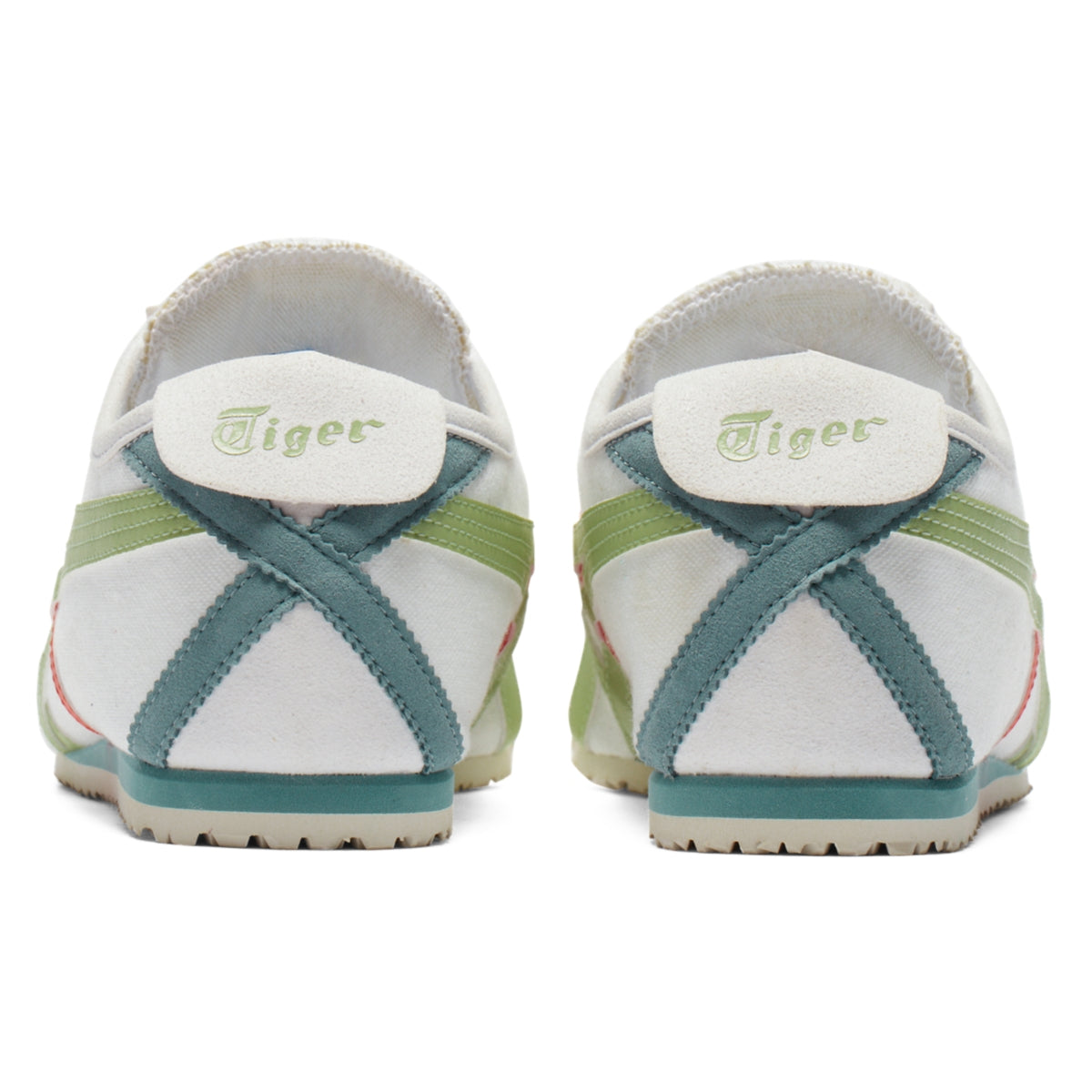 Onitsuka Tiger Mexico 66 Slip-On White/Jade — Unisex Slip-On Sneakers