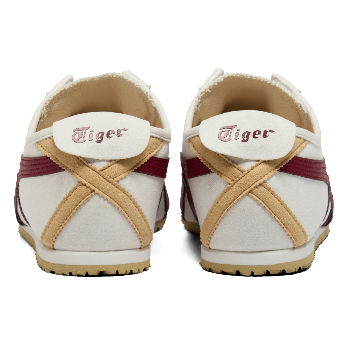 Onitsuka Tiger Mexico 66 Slip-On Off-White/Beet Juice — Unisex Slip-On Sneakers