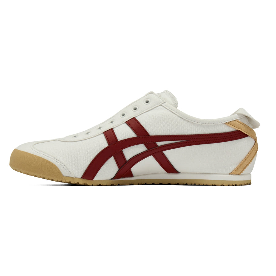 Onitsuka Tiger Mexico 66 Slip-On Off-White/Beet Juice medial