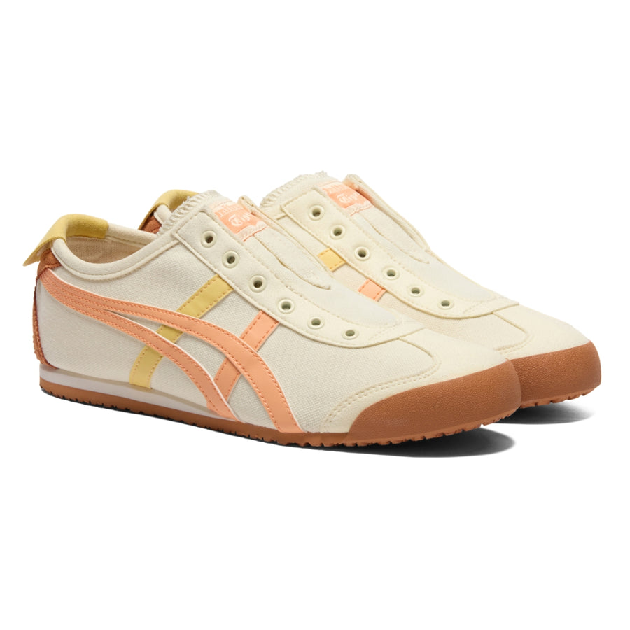 Onitsuka Tiger Mexico 66 Slip-On Ivory/Summer Dune — Unisex Slip-On Sneakers