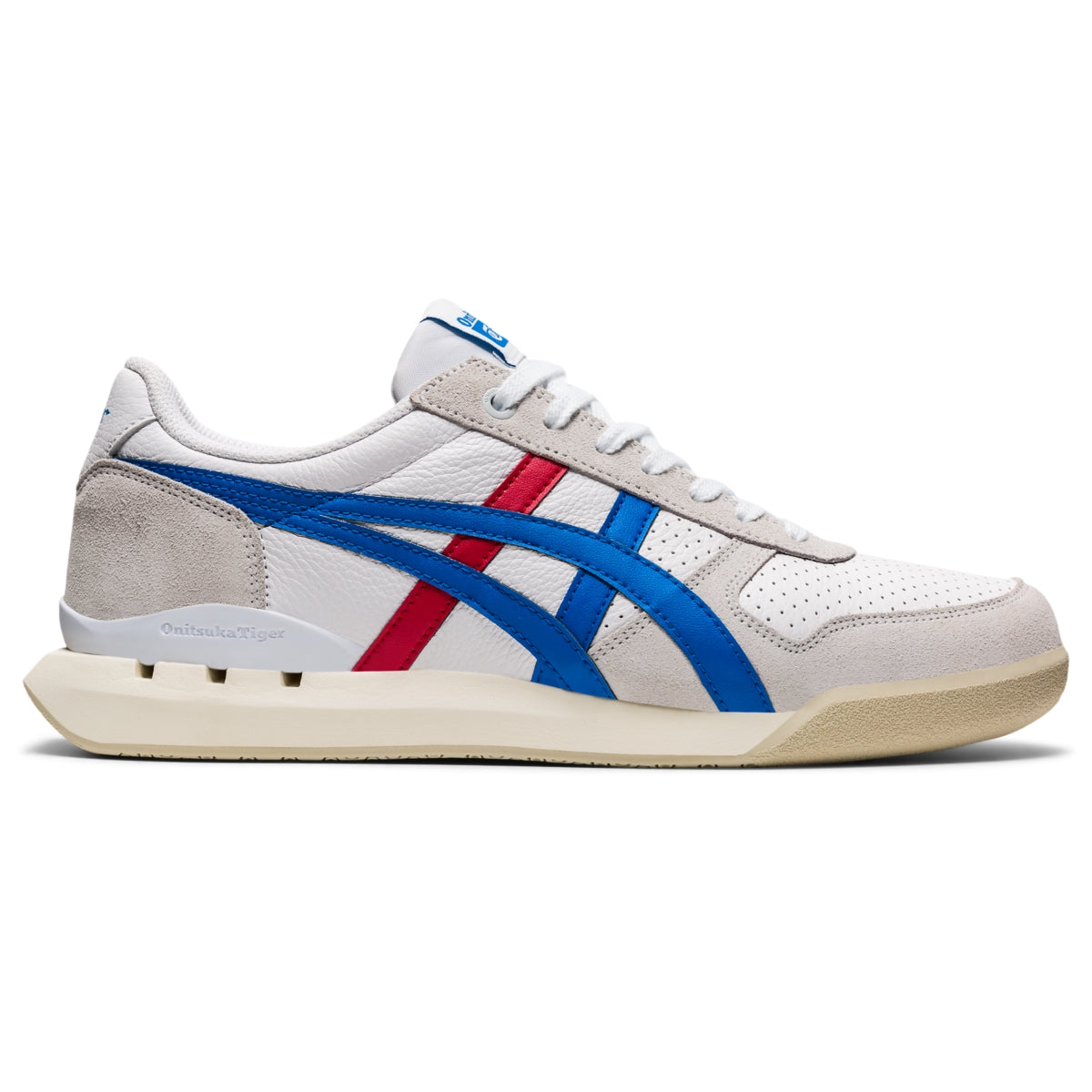 Onitsuka Tiger Ultimate 81 EX White/Directoire Blue — Unisex Retro Sneakers