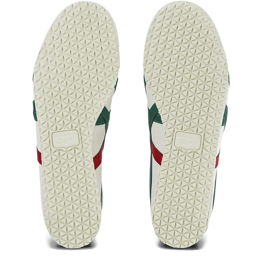 Onitsuka Tiger Mexico 66 Birch/Kale — Unisex Leather Sneakers