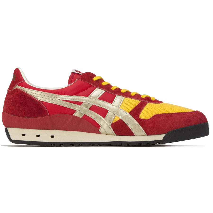 Onitsuka Tiger Ultimate 81 NM Classic Red/Pure Gold lateral
