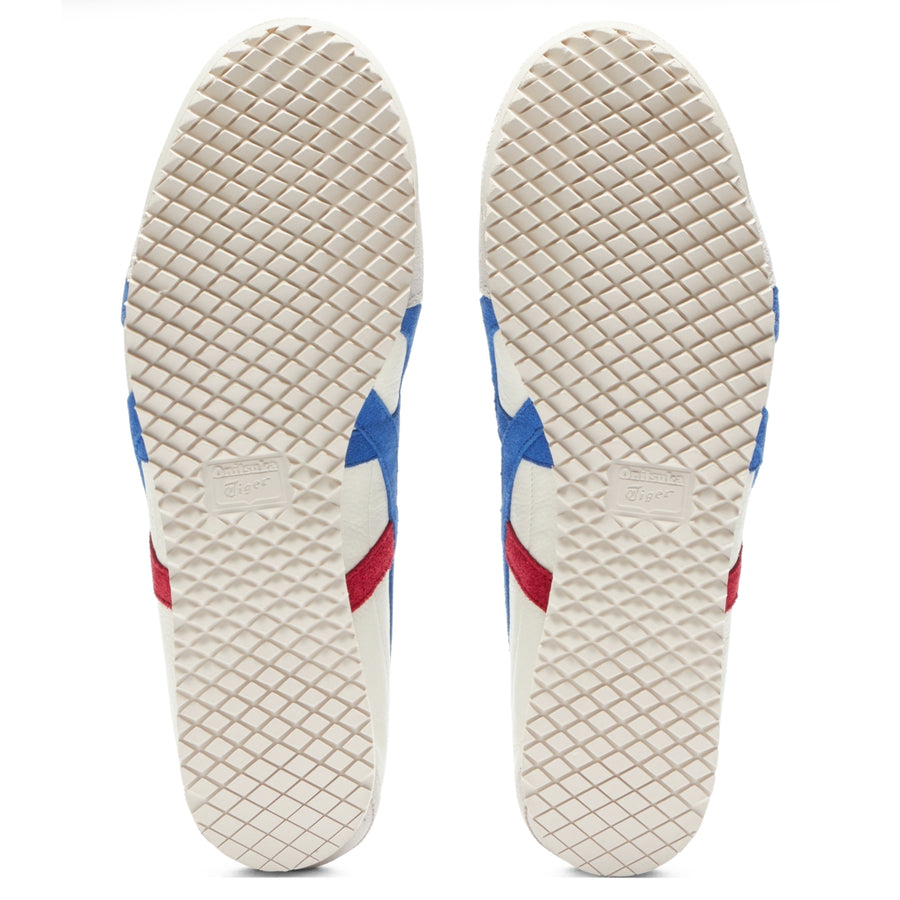 Onitsuka Tiger Mexico 66 SD VIN White/Directoire Blue — Unisex Deluxe Leather Sneakers