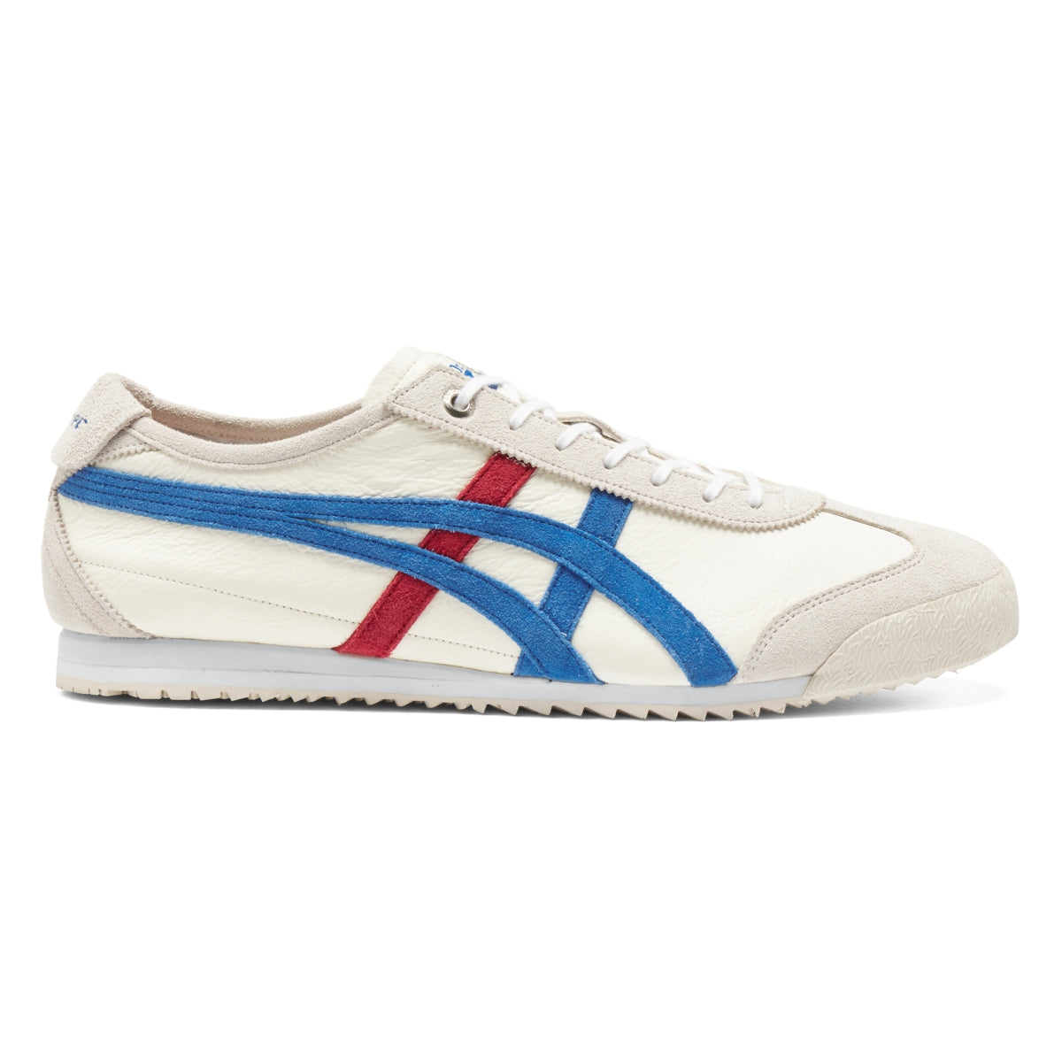 Onitsuka Tiger Mexico 66 SD VIN White/Directoire Blue — Unisex Deluxe Leather Sneakers