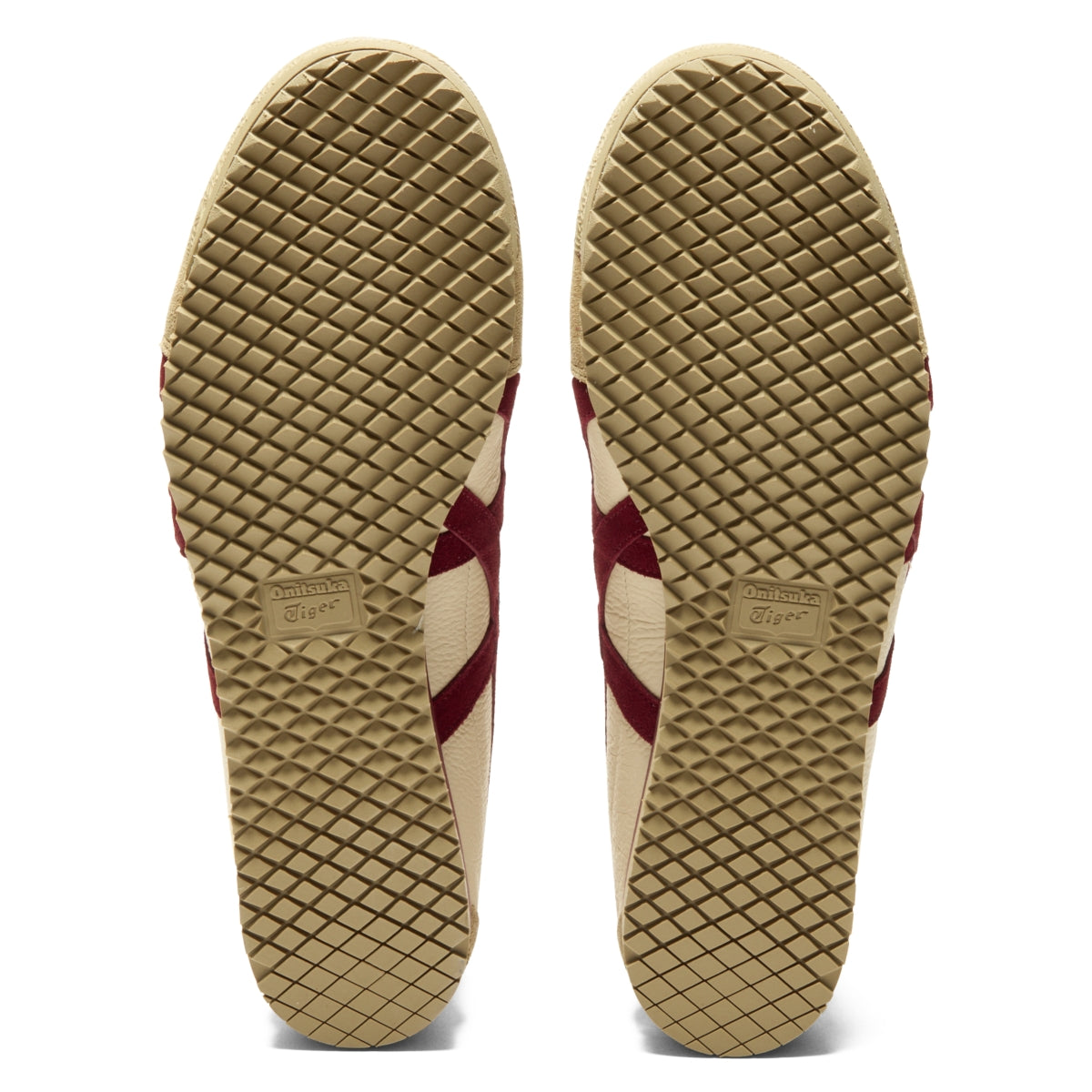 Onitsuka Tiger Mexico 66 SD VIN Beige/Beet Juice — Unisex Deluxe Leather Sneakers