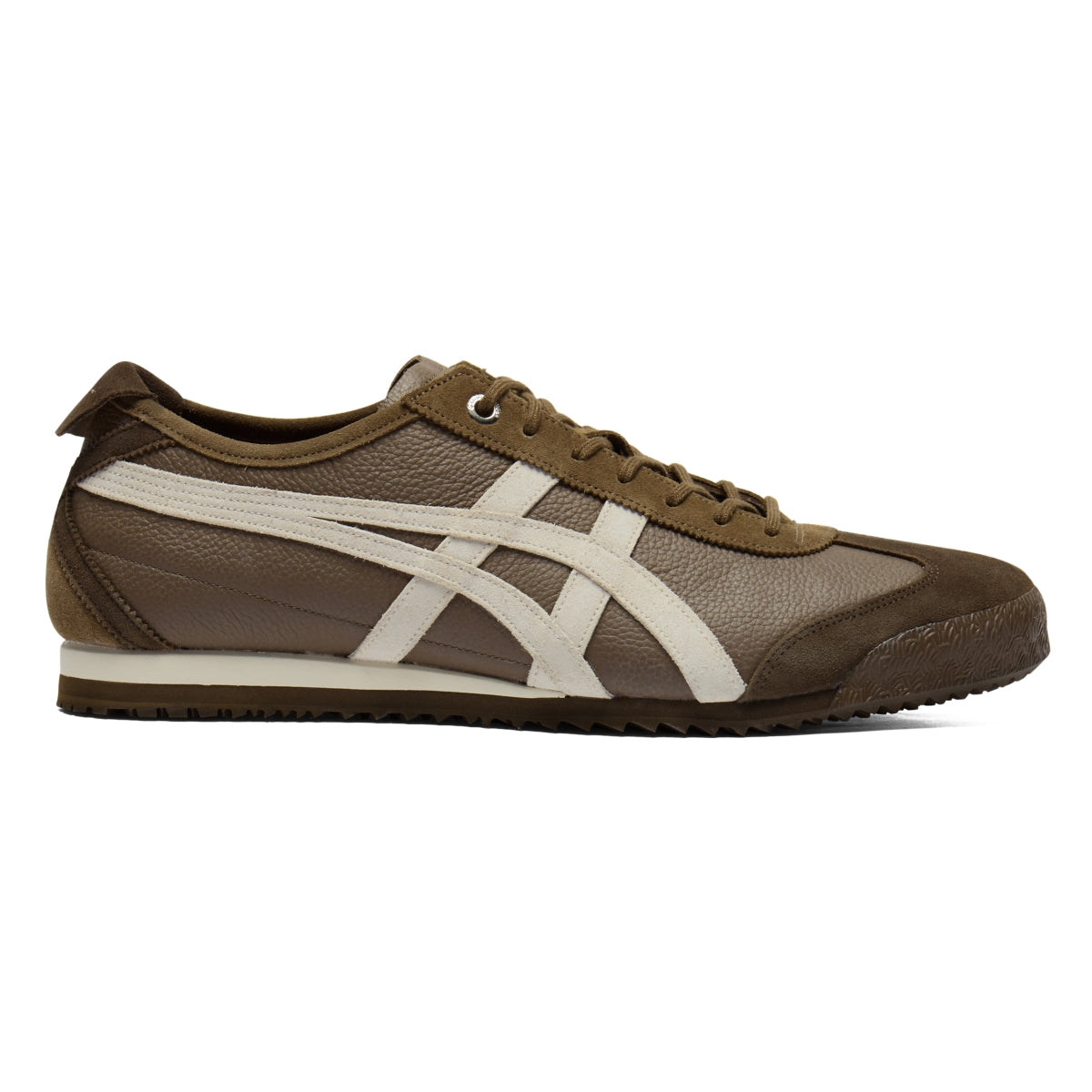 Onitsuka Tiger Mexico 66 SD VIN Clay Canyon/Cream — Unisex Deluxe Leather Sneakers