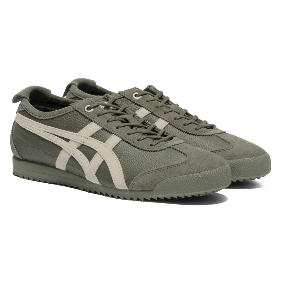 Onitsuka Tiger Mexico 66 SD VIN Mantle Green/Ivory — Unisex Deluxe Leather Sneakers