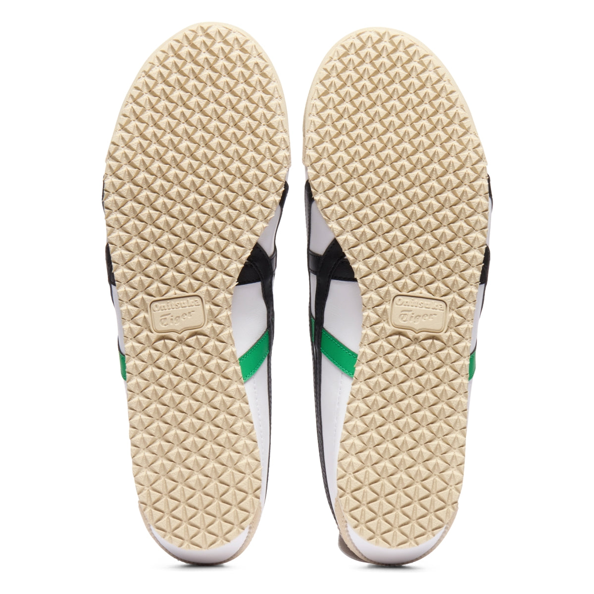 Onitsuka Tiger Mexico 66 White/Cilantro — Unisex Leather Sneakers