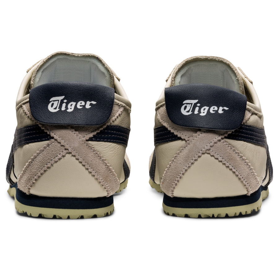 Onitsuka Tiger Mexico 66 Birch/Peacoat — Unisex Leather Sneakers