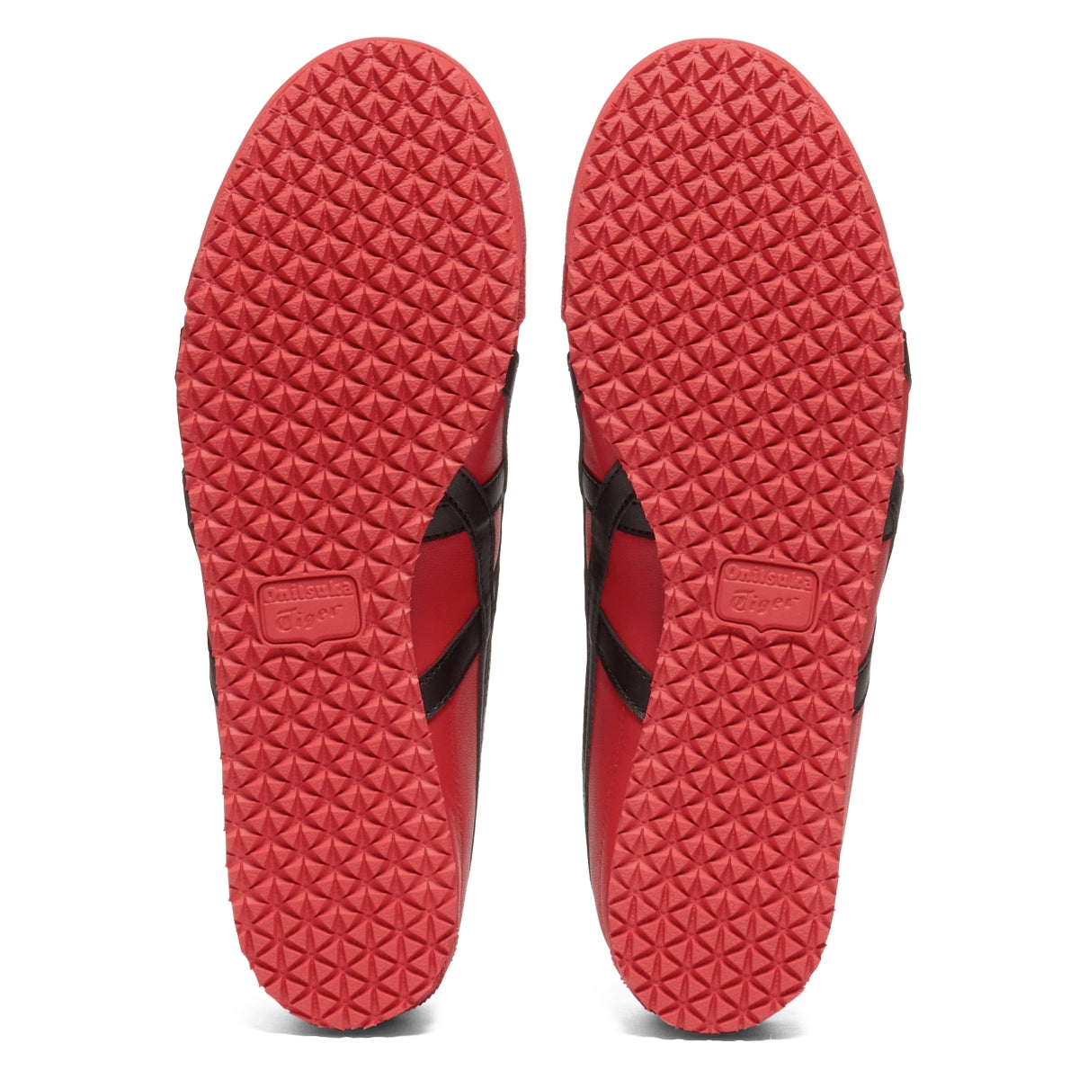 Onitsuka Tiger Mexico 66 Classic Red/Black — Unisex Leather Sneakers