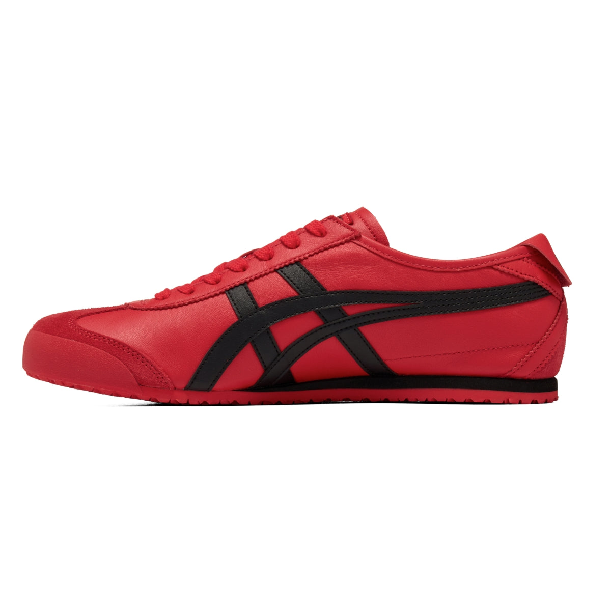 Onitsuka Tiger Mexico 66 Classic Red/Black — Unisex Leather Sneakers