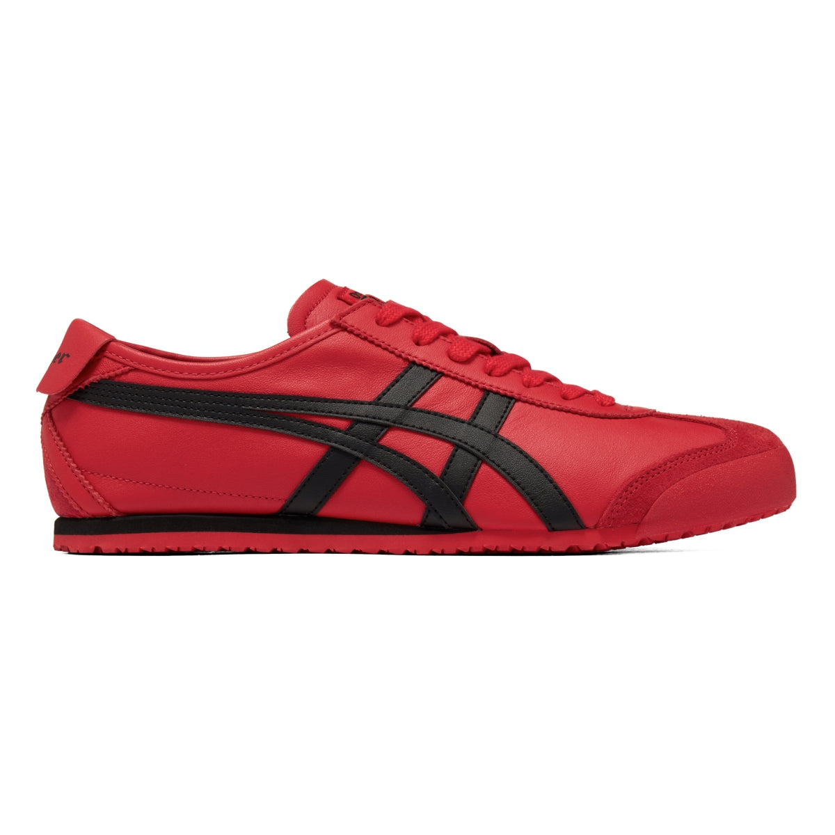 Onitsuka Tiger Mexico 66 Classic Red/Black — Unisex Leather Sneakers