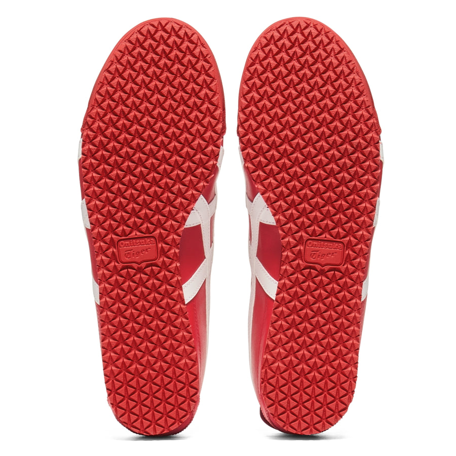 Onitsuka Tiger Mexico 66 Classic Red/White — Unisex Leather Sneakers