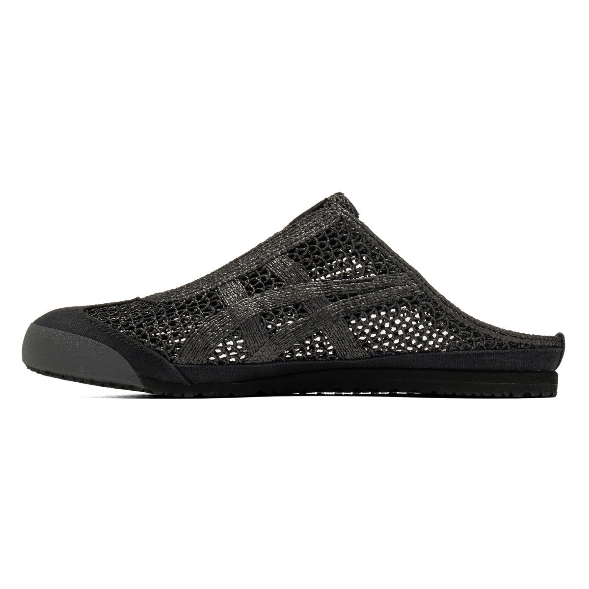 Onitsuka Tiger Mexico 66 Sabot Black/Black — Unisex Slip-On Mule Sneakers