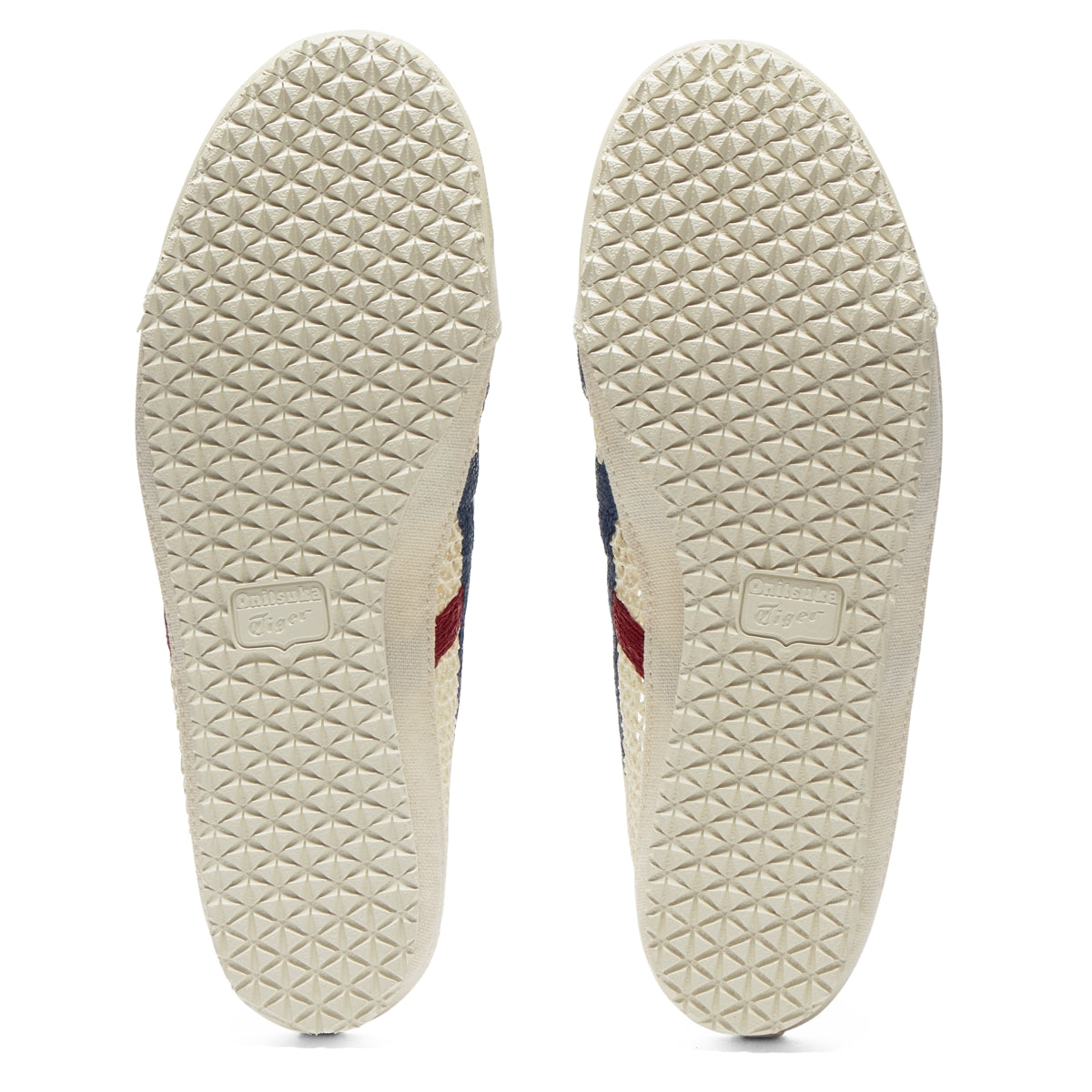 Onitsuka Tiger Mexico 66 Sabot Cream/Mako Blue — Unisex Slip-On Mule Sneakers