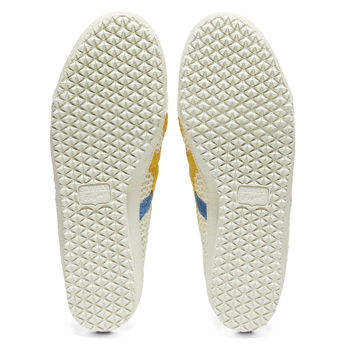 Onitsuka Tiger Mexico 66 Sabot Cream/Mustard — Unisex Slip-On Mule Sneakers