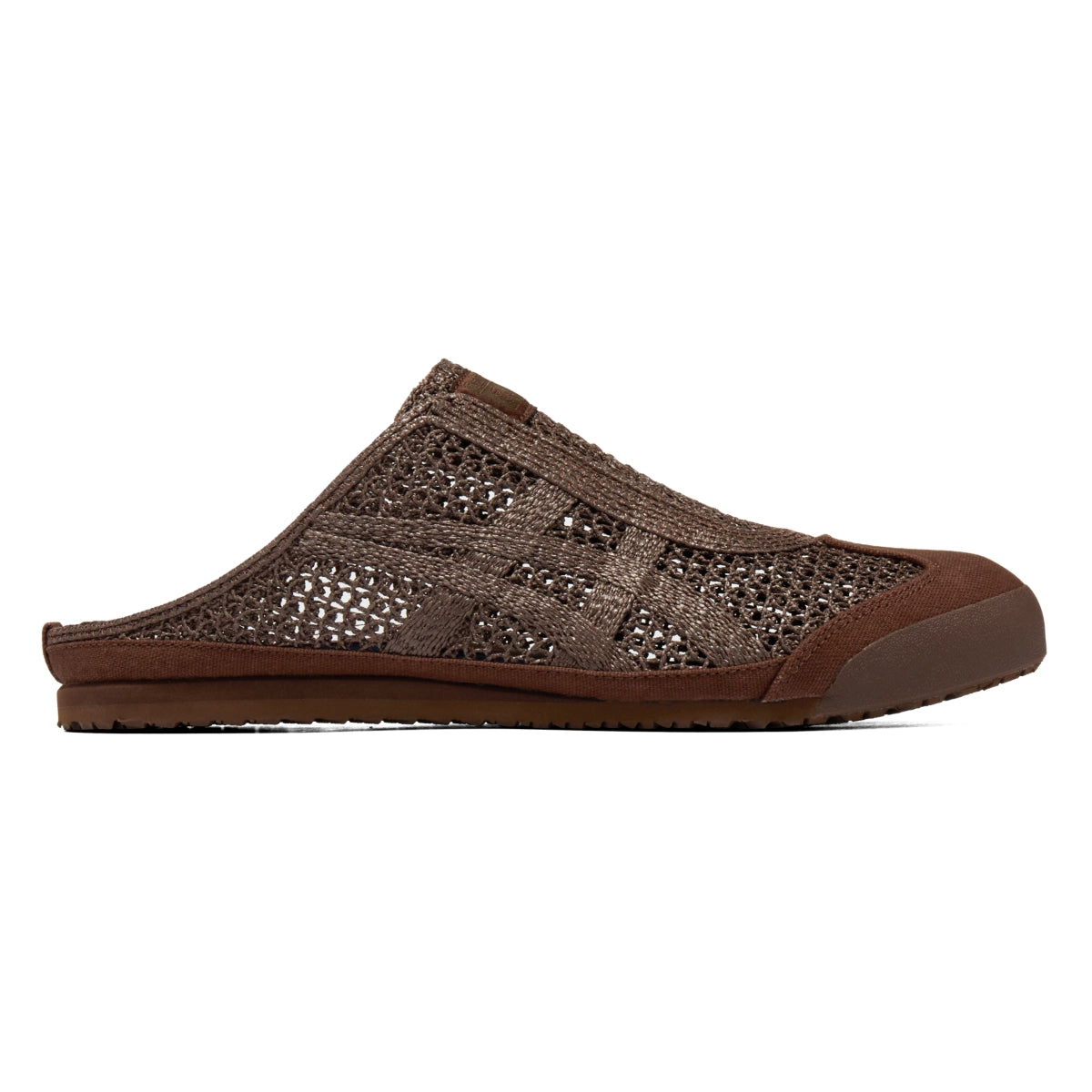 Onitsuka Tiger Mexico 66 Sabot Dark Brown — Unisex Slip-On Mule Sneakers