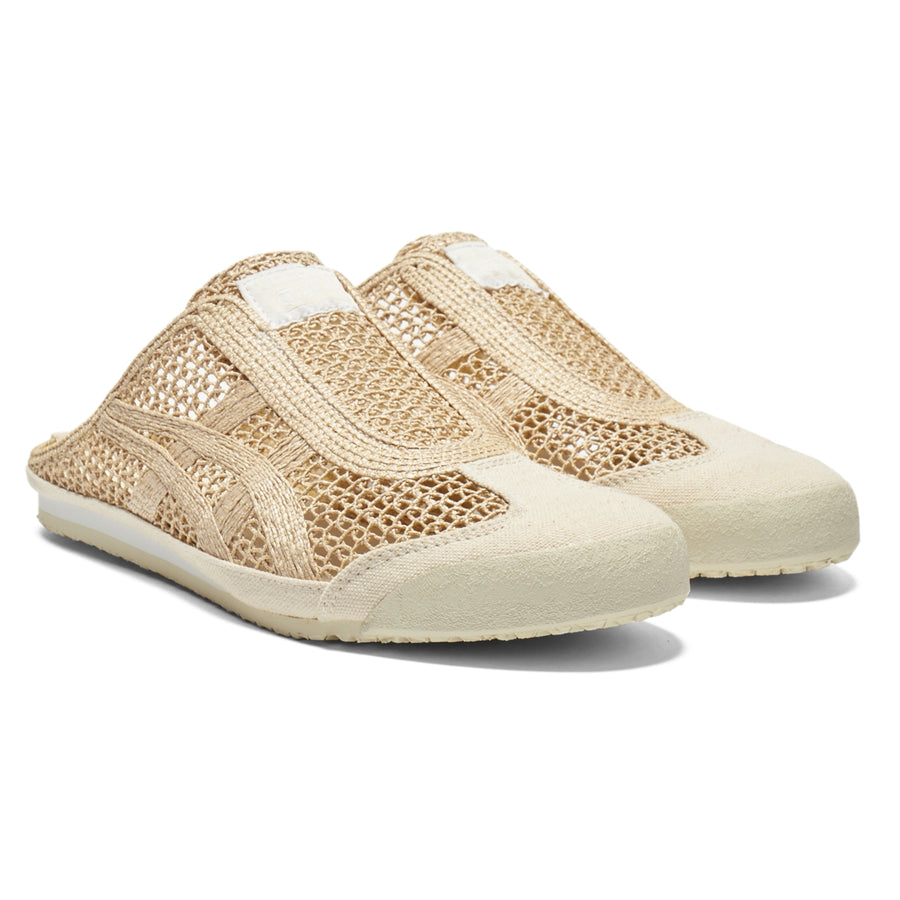 Onitsuka Tiger Mexico 66 Sabot Beige — Unisex Slip-On Mule Sneakers