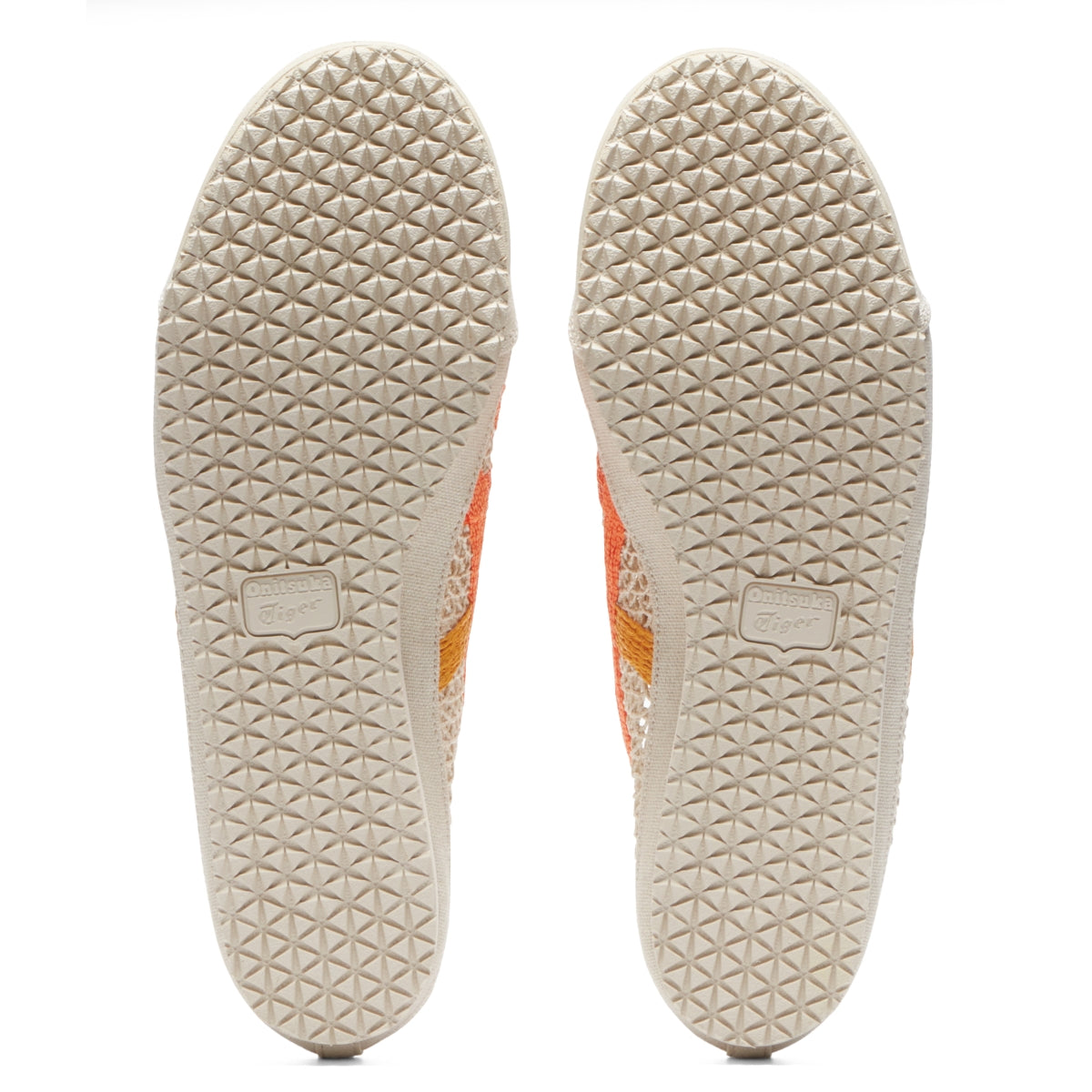 Onitsuka Tiger Mexico 66 Sabot Oatmeal/Habanero — Unisex Slip-On Mule Sneakers