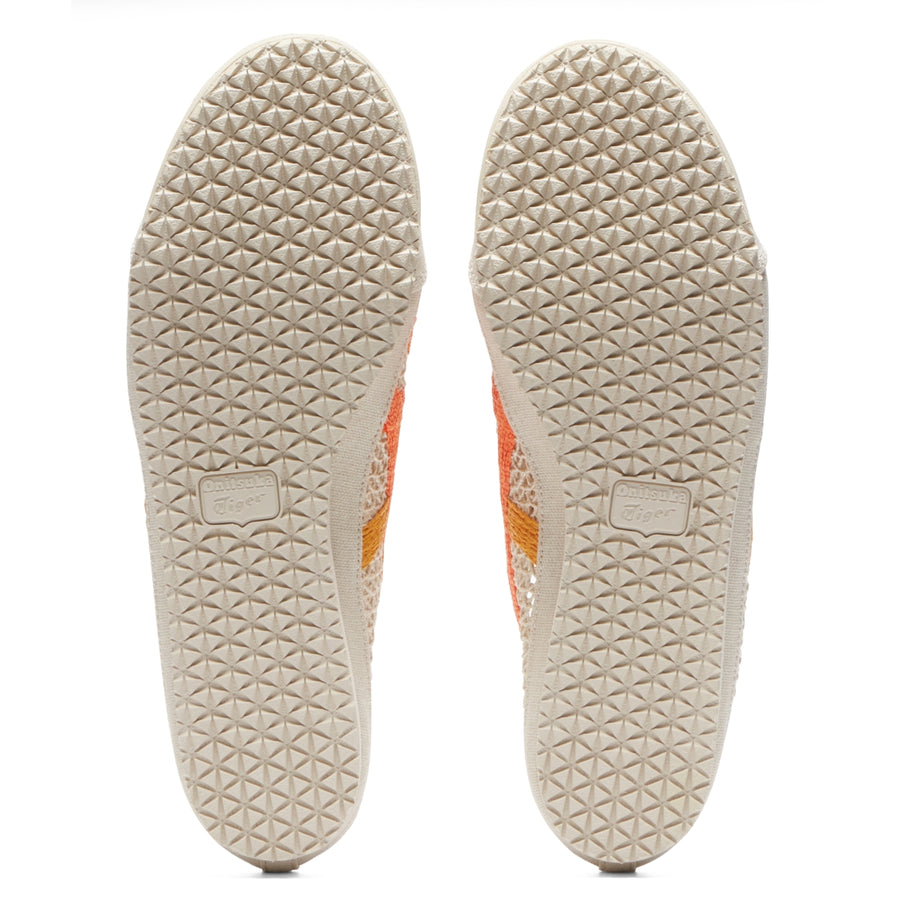 Onitsuka Tiger Mexico 66 Sabot Oatmeal/Habanero — Unisex Slip-On Mule Sneakers