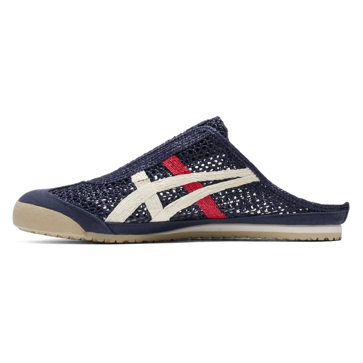 Onitsuka Tiger Mexico 66 Sabot Iron Navy/Cream — Unisex Slip-On Mule Sneakers