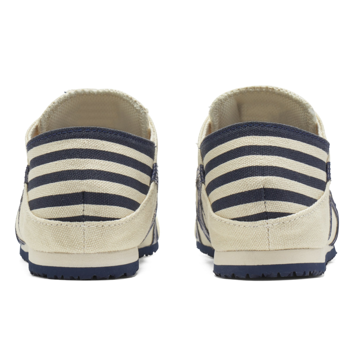 Onitsuka Tiger Mexico 66 Paraty Natural/Navy — Unisex Slip-On Sneakers