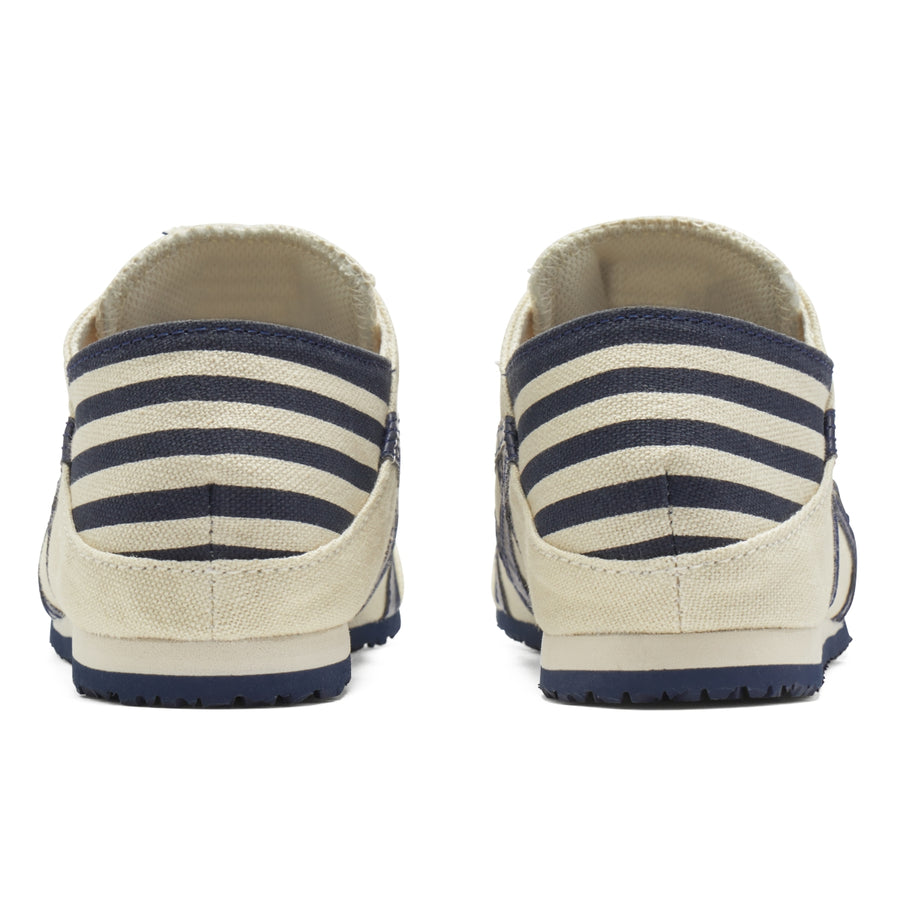 Onitsuka Tiger Mexico 66 Paraty Natural/Navy — Unisex Slip-On Sneakers