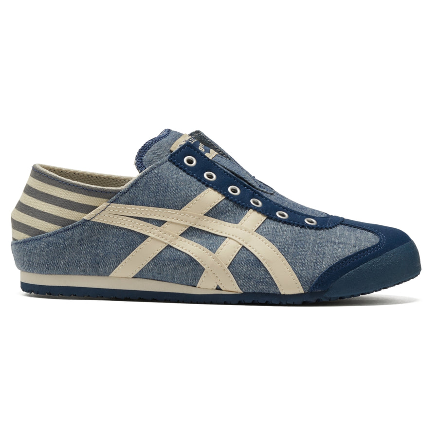 Onitsuka Tiger Mexico 66 Paraty Blue Chambray/Natural lateral